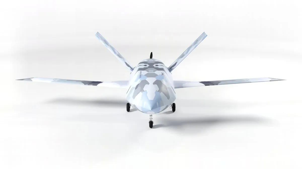 Droneforce HP · mission-tailored variant, gray-blue